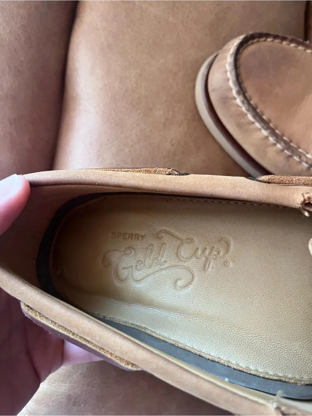 Sperry Kids Light Brown Boat Shoes